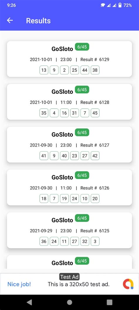 gosloto.app/results/6x45|scarica app.